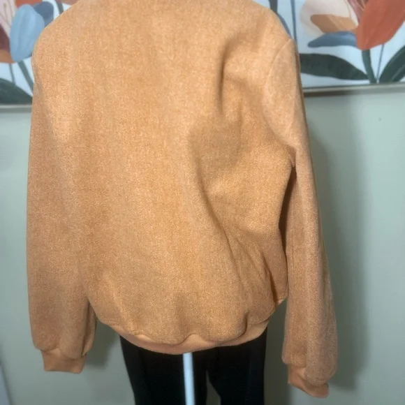 Staccato NWOT Warm Rust Bomber Jacket- Great Spring Jacket - Picture 5 of 5